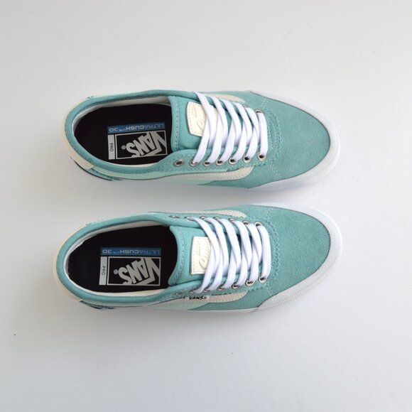 Vans Chima pro acqua haze blue soft sea sneaker shoes SUEDE woman SIZE 7 NEW - Picture 2 of 14